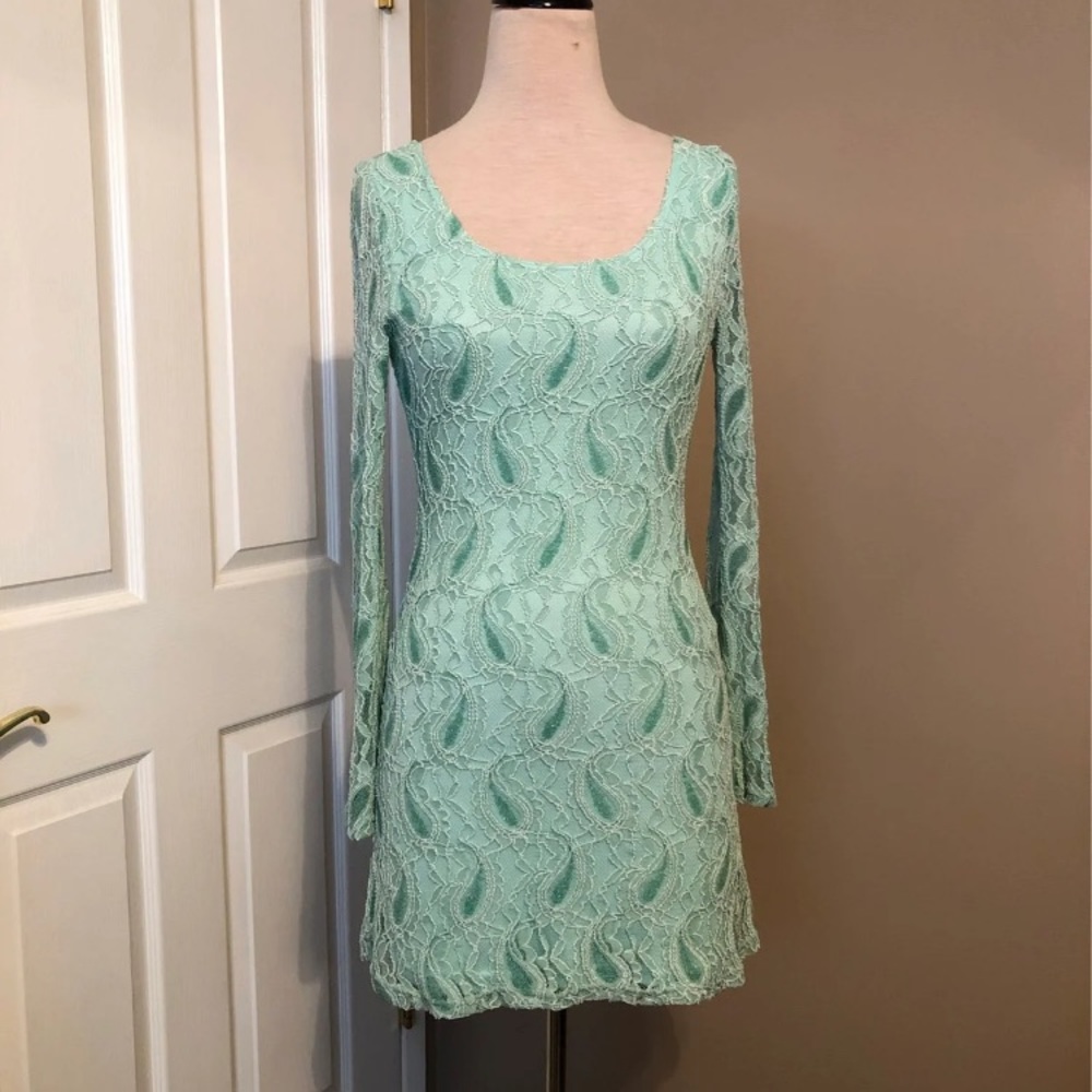 Liberty Love lace mini dress